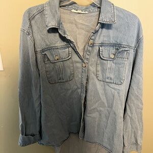 Light Blue Denim Shirt